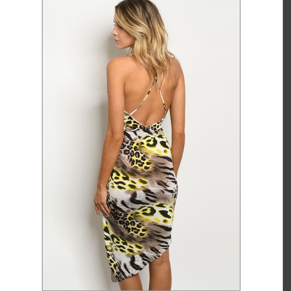 Animal Print Dress - Picture 3 of 3